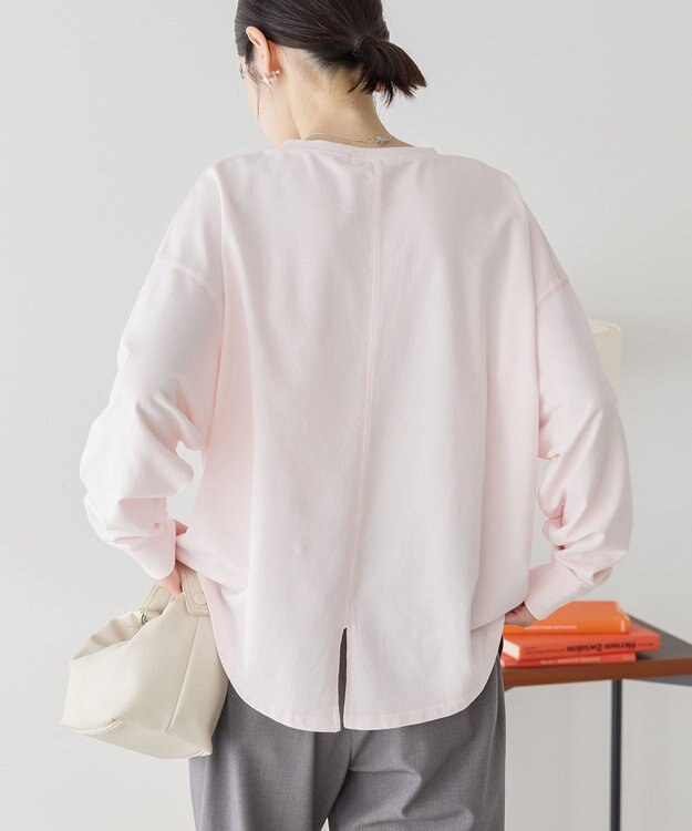 AMERICAN HOLIC ピグメント加工裏毛ルーズプルオーバー Pink