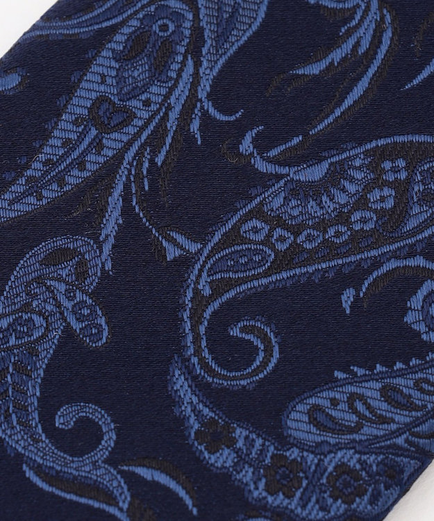JOSEPH HOMME シャドーペイズリー　ネクタイ ネイビー系7