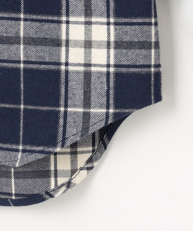 J.PRESS KIDS 【140-170cm】ビッグチェック シャツ ネイビー系4