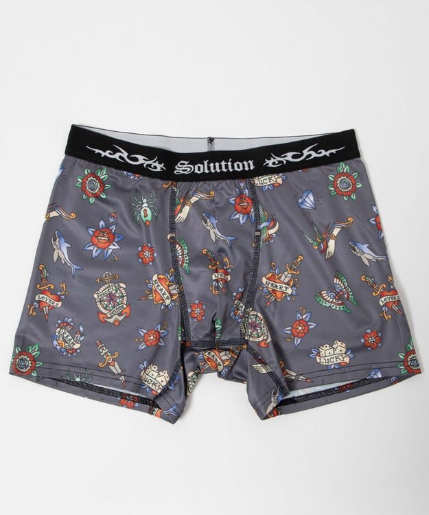 WEGO グラフィックボクサーパンツ 柄8