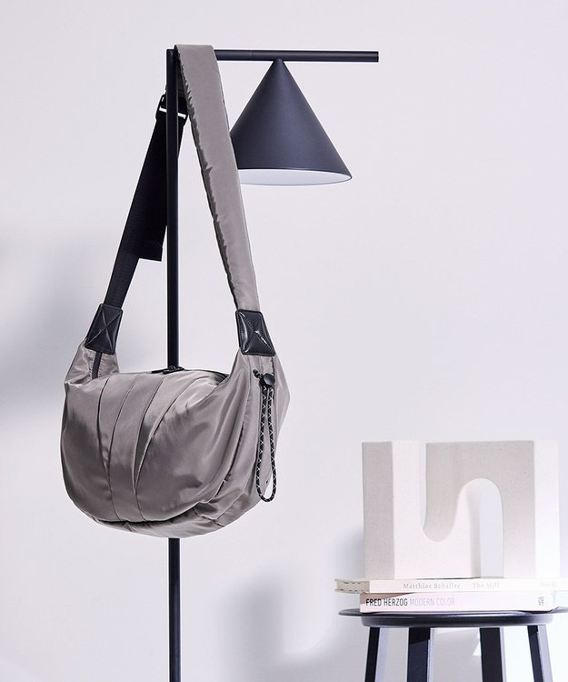 MioFIRANO SILHOUETTE C004 ショルダーバッグ はっ水 GREIGE