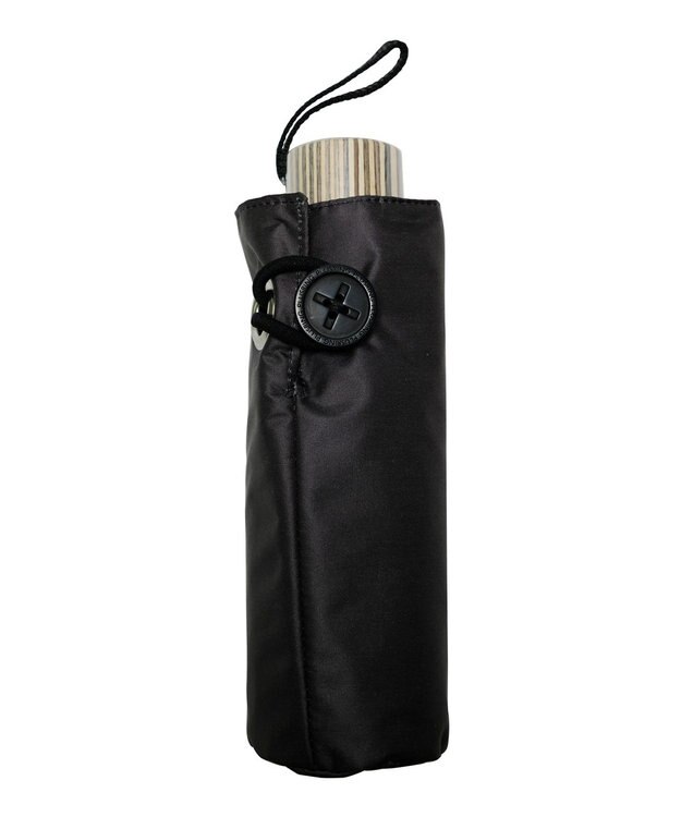 +RING 【遮光率99%以上】【数量限定】レディース向け 晴雨兼用遮光（折傘） BLK T1261 黒