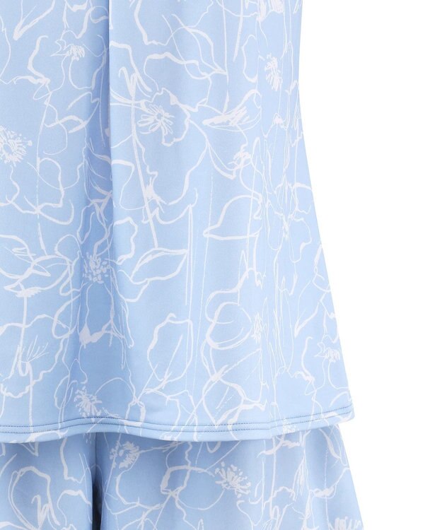 San-ai Resort（三愛水着楽園） タンキニ３点セット　9M・11L　【San-ai Resort（サンアイリゾート）】 ブルー