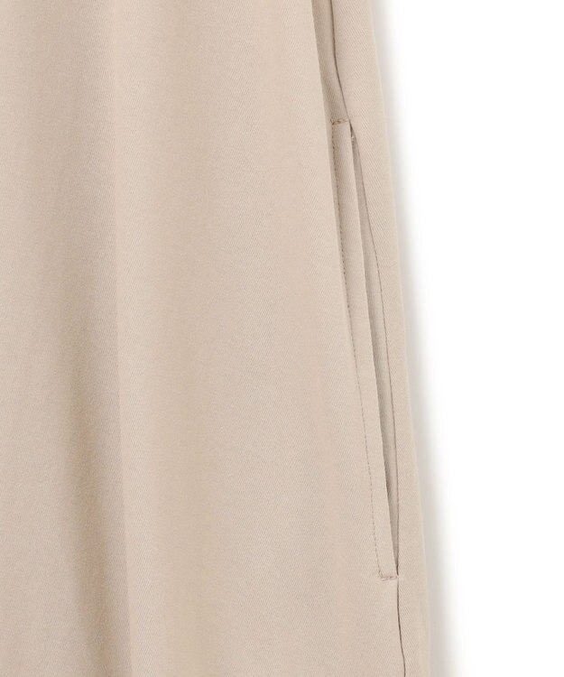 J.PRESS YORK STREET 【WOMEN】【SMOOTH JERSEY】ファブリックスリーブ ワンピース ベージュ系