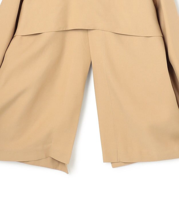 BEIGE， VESZELYITE / ラップショートトレンチコート Camel