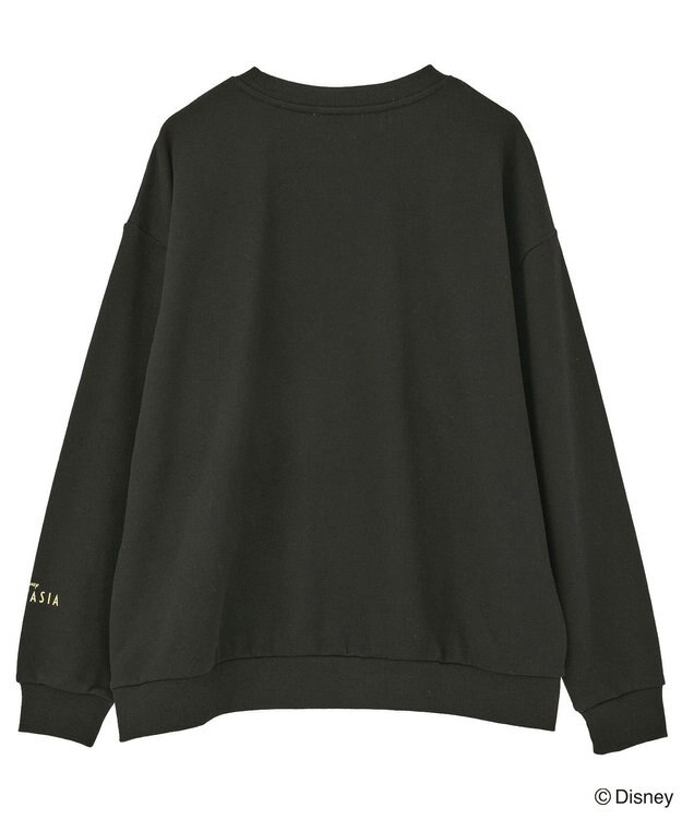 Green Parks ＦＡＮＴＡＳＩＡ／フロッキープリントスウェット Black