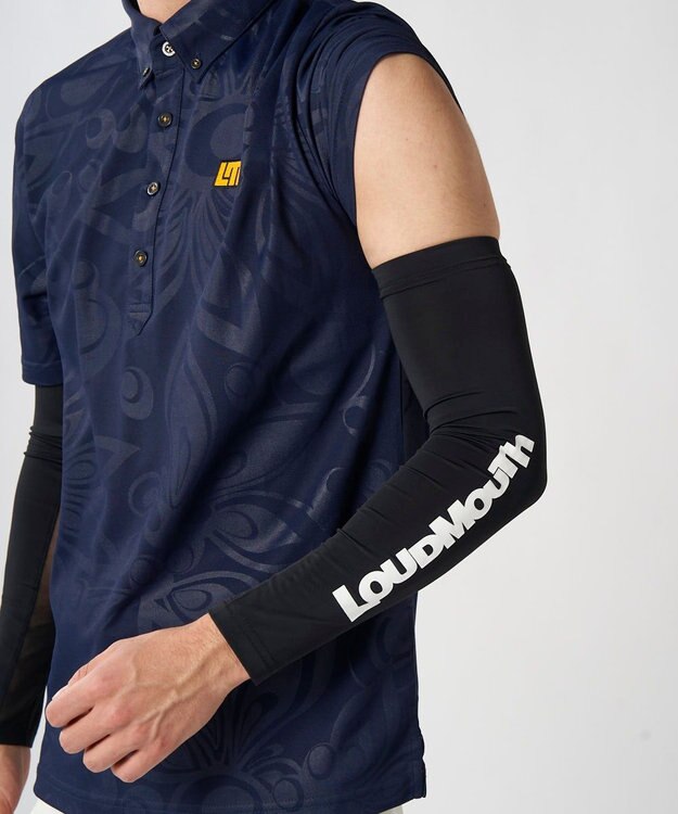FILA GOLF／marie claire 【LOUDMOUTH】冷感アームカバー Black