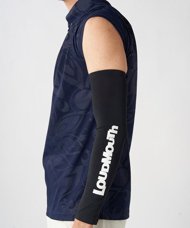 FILA GOLF／marie claire 【LOUDMOUTH】冷感アームカバー Black
