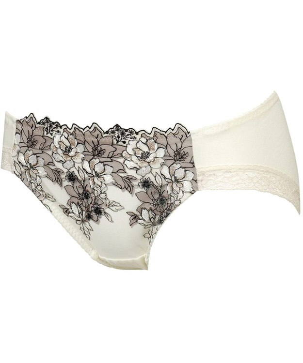 Wing ショーツ KB2721とペア 【後ろ姿きれいブラ】 はきこみ丈あさめ KF2321 ウイング／ワコール クリーム