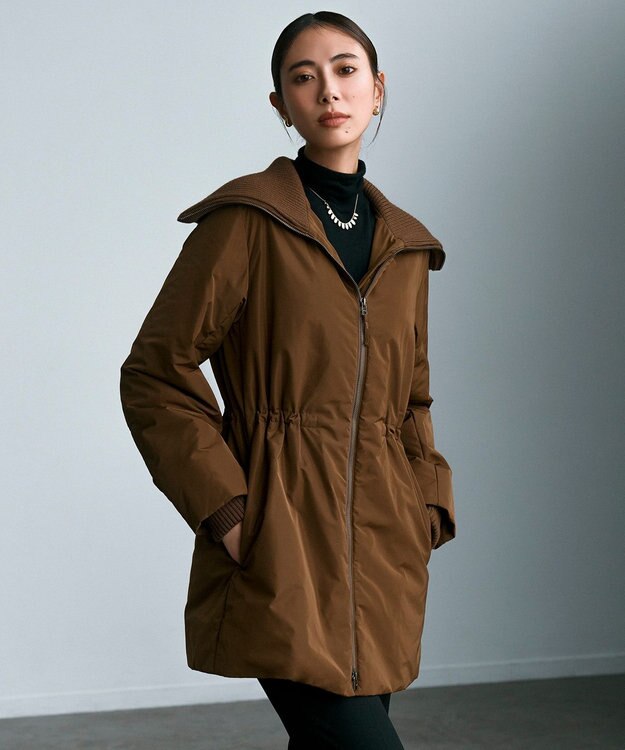 ICB ニットコンビアウター コーヒー系