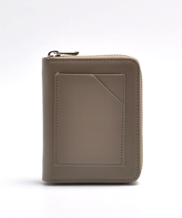 blancle スムースレザー ベローウォレット トープ