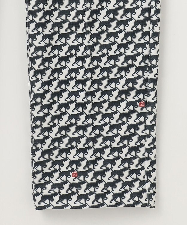 23区GOLF 【MEN】【ストレッチ】ハンタードッグ柄 パンツ ホワイト系5