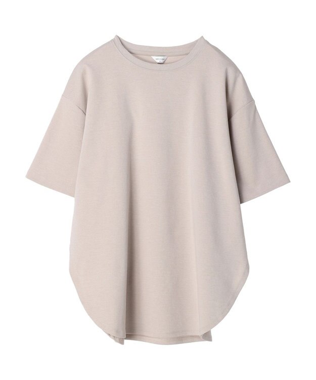 AMERICAN HOLIC 抗菌防臭　Ｄａｉｌｙ！　裾ラウンドカットチュニック1 Gray Beige