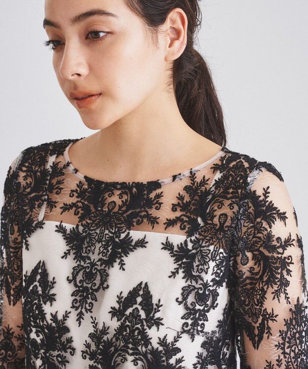 GRACE CONTINENTAL 【オンライン限定ドレス】Gigi ブラック