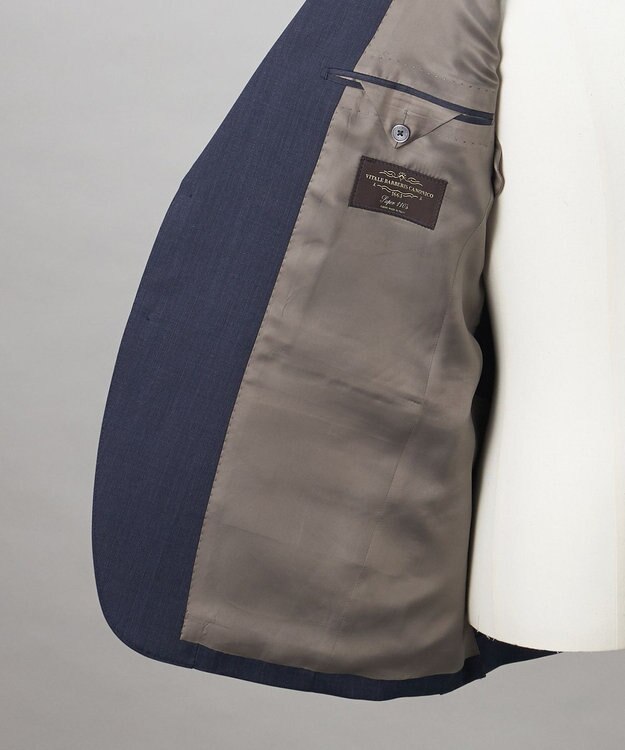 GOTAIRIKU 通年素材【CANONICO/カノニコ】SUPER110'sスーツ ダルブルー系8