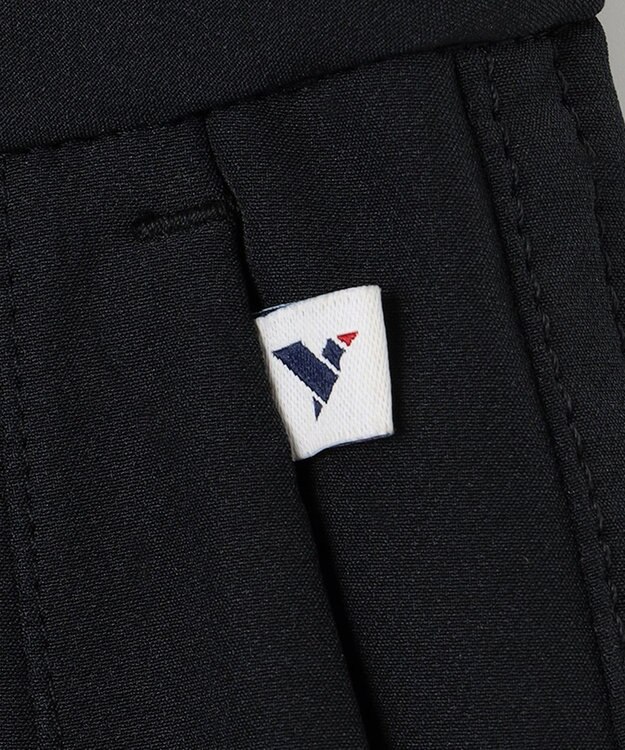 23区GOLF デイリーに着回しやすい定番美脚ボトム【WOMEN】４WAYストレッチ パンツ ブラック系