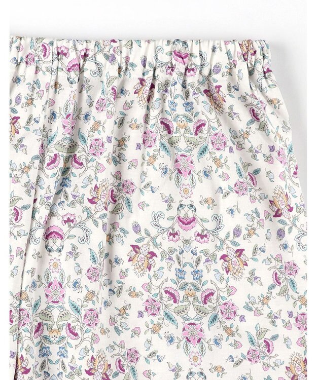 WACOAL ワコール_リラックス＆スリープ パジャマ 7分袖 長袖 長ズボン 綿100%(本体) ミントン レディース NDT256 /ワコール アイボリー