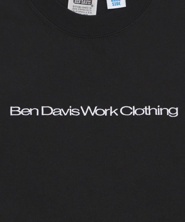 WEGO 【ユニセックス着用ITEM/SMLサイズ展開】別注BENDAVISクールタッチグラフィックT（SS） ブラック