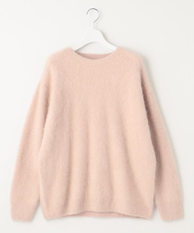 自由区 L フォックスカシミヤ ニット ピーチ