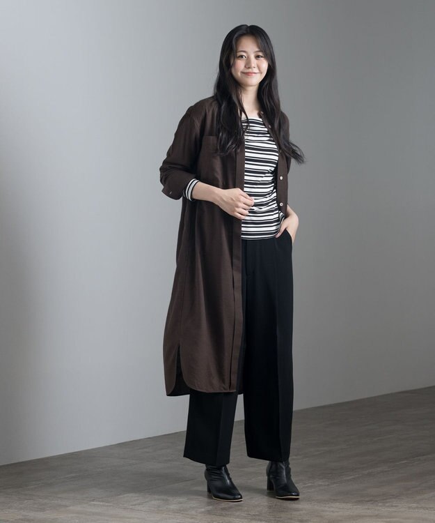 ONWARD Reuse Park 【BEIGE】パンツ秋冬 ブラック