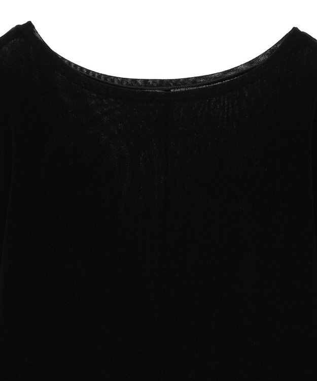 Green Parks シアーベロアプルオーバー Black