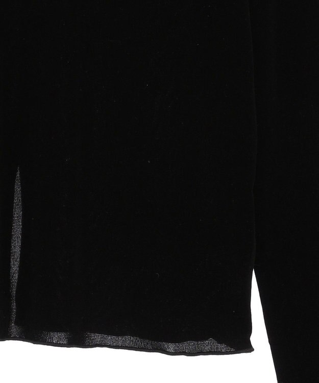 Green Parks シアーベロアプルオーバー Black