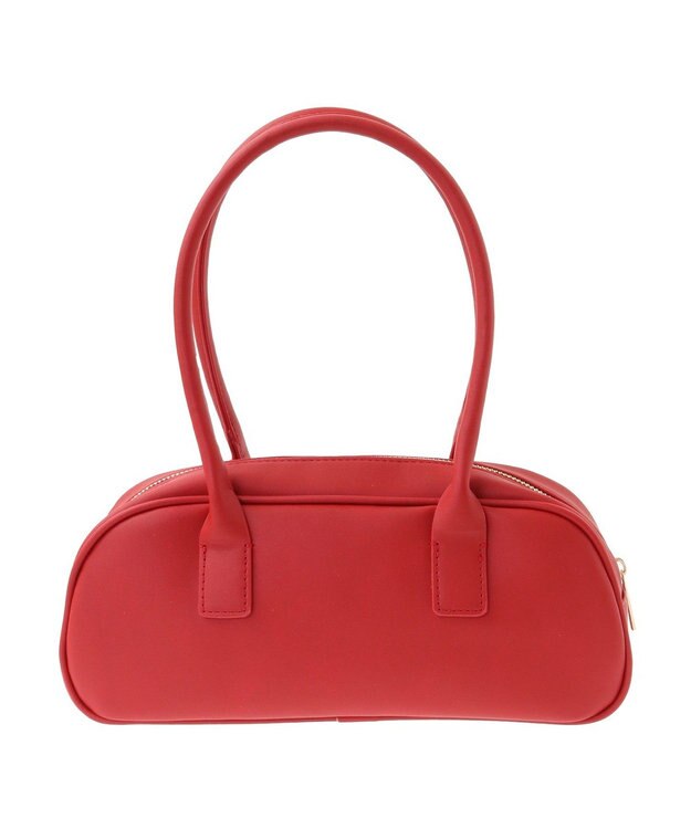 earth music&ecology ワイドボストンバッグ Red