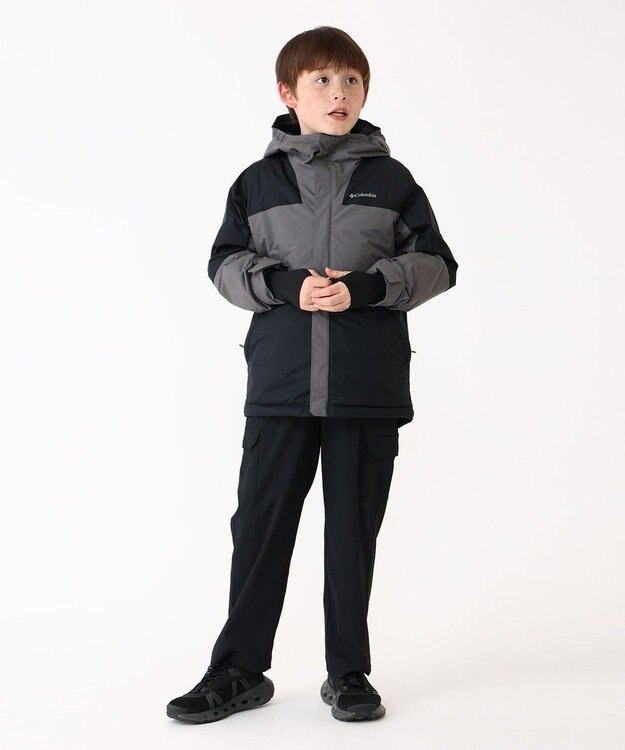 Columbia Columbia/ 【KIDS】マイティモーグルIIIジャケット /コロンビア Black、 City Grey