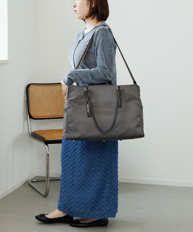 ACE BAGS & LUGGAGE Jewelna Rose グレタ ナイロンボストンバッグ 16182 ジュエルナローズ ダークグレー