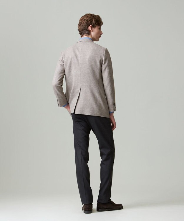 J.PRESS MEN 【NEWSTAGE】シルキーソフトツイード ジャケット/総裏 ベージュ系