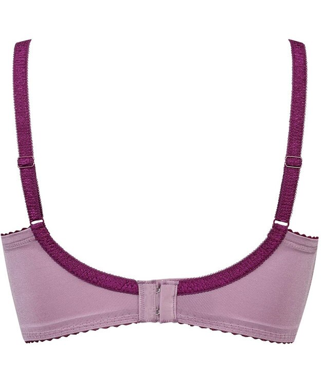 Wing ブラジャー Wing Lesiage 安定感のあるつけごこち 綿混素材(肌側) 【5010シリーズ】 フルカップブラ Hカップまで対応 大きいサイズ PB5010 ウイング／ワコール ロマンピンク