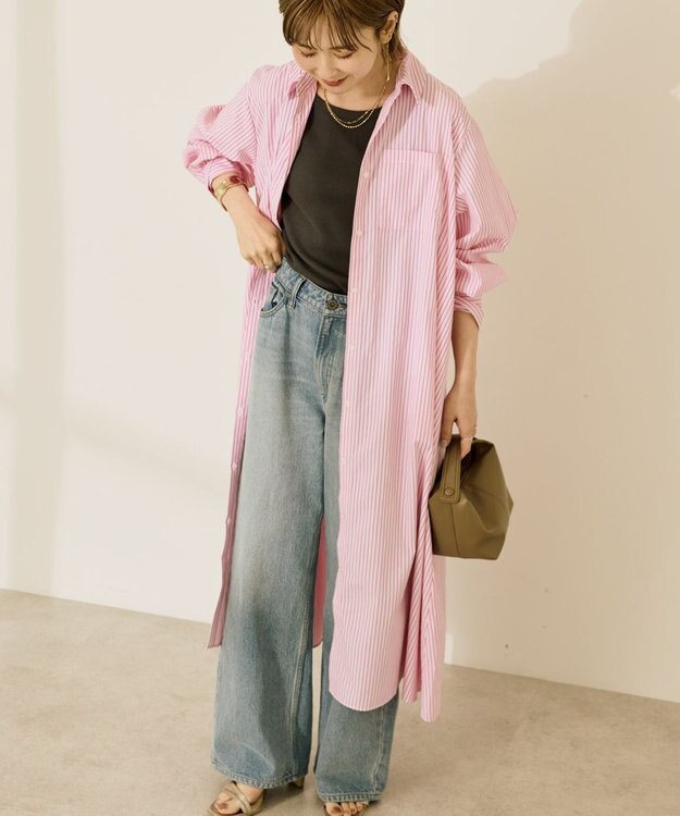 AMERICAN HOLIC シャツワンピース Pink