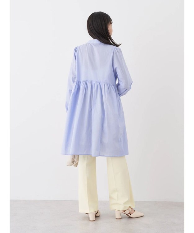 earth music&ecology ボリュームチュニック Sax