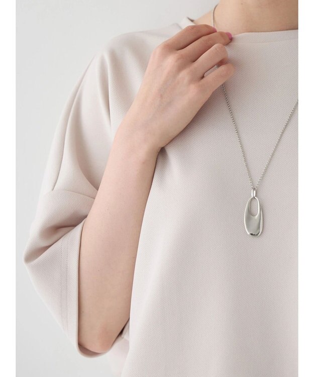 AMERICAN HOLIC 接触冷感バックフレアポンチプルオーバー Gray Beige