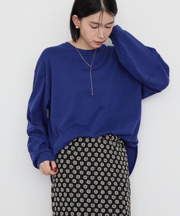 AMERICAN HOLIC 袖ボリュームカットプルオーバー Blue