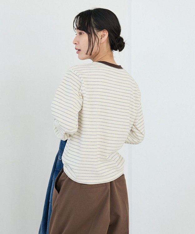 CRAFT STANDARD BOUTIQUE 選べるシルエット/クルーネックロンTee Ivory