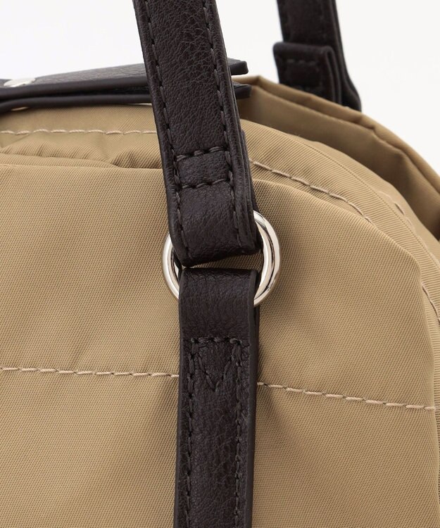 LA BAGAGERIE 【MONICA】ポーチ付き4WAYリュックサック ベージュ