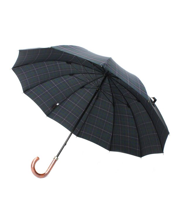 槇田商店 Makita Trad Douglas Green 紳士長傘 緑