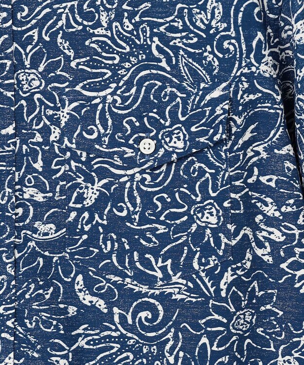 J.PRESS MEN 【J.PRESS YACHT CLUB】アーバンリゾート アロハ シャツ / B.D. ネイビー系5