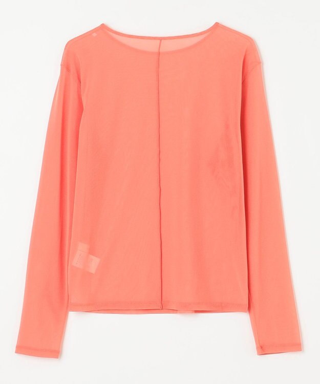 NAVE 【Nave・洗える】チュールジャージー トップス オレンジ系