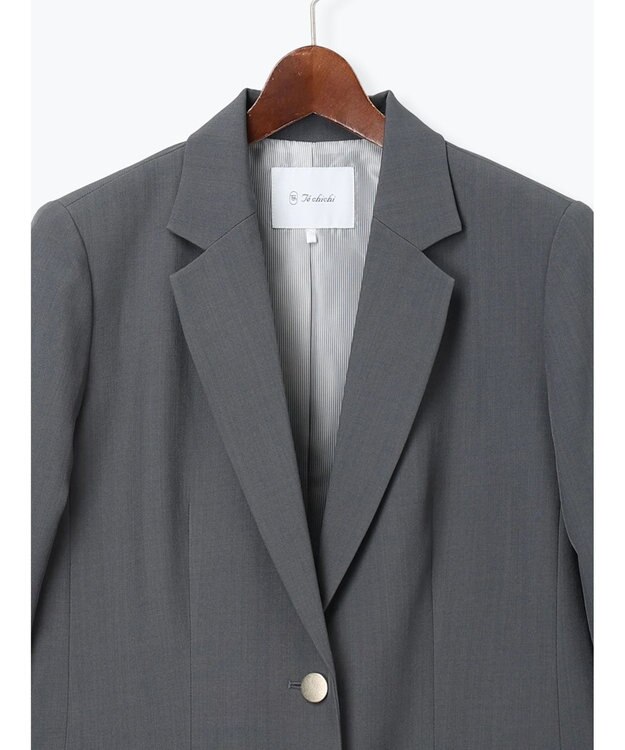 Te chichi シングルブレストテーラードジャケット《2026 spring catalog item》 グレー