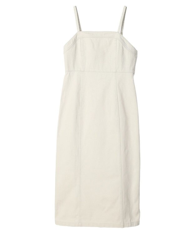 earth music&ecology 綿ツイルジャンスカ Ecru