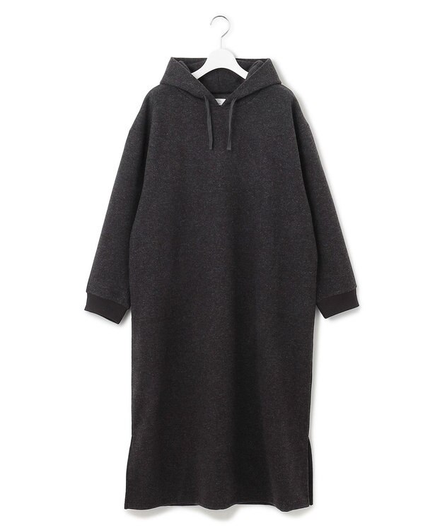 J.PRESS YORK STREET 【WOMEN】NEEDLE JERSEY ロングワンピース グレー系