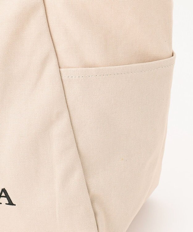 TOCCA 【WEB＆一部店舗限定】【A4サイズ対応】MERCATO LOGO CANVASTOTE キャンバストートバッグ ベージュ系