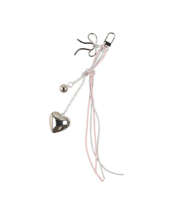 UNBILLION カシュカシュ cachecache / クマハートカラビナチャーム ピンク