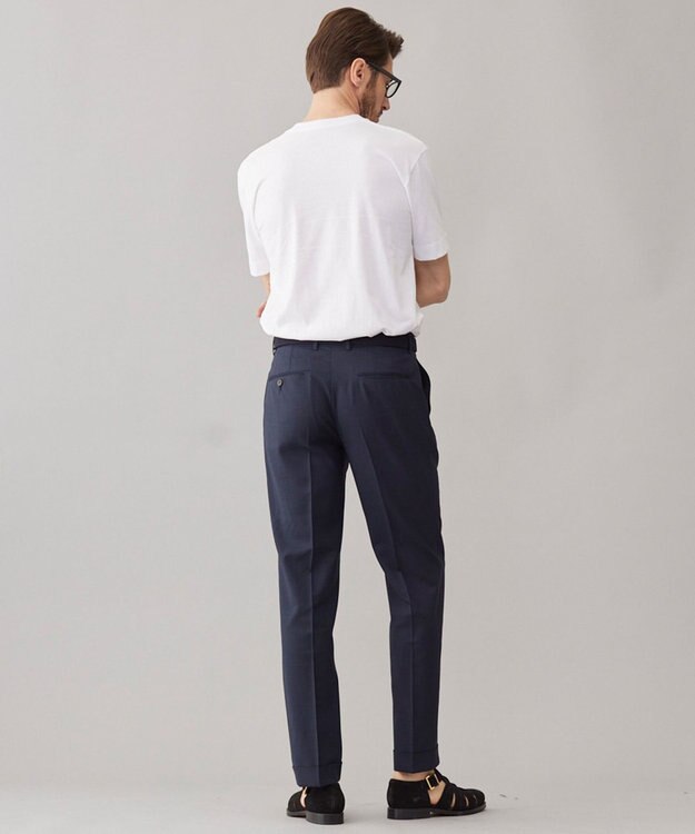 GOTAIRIKU ビジネスインナー/下着兼用【パックT】5.6oz 綿100％ スムース光沢加工 Tシャツ（Vネック/2枚セット） ホワイト系