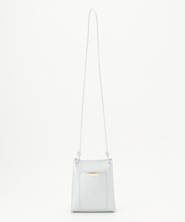 ANY メタルポケットミニショルダー シルバー