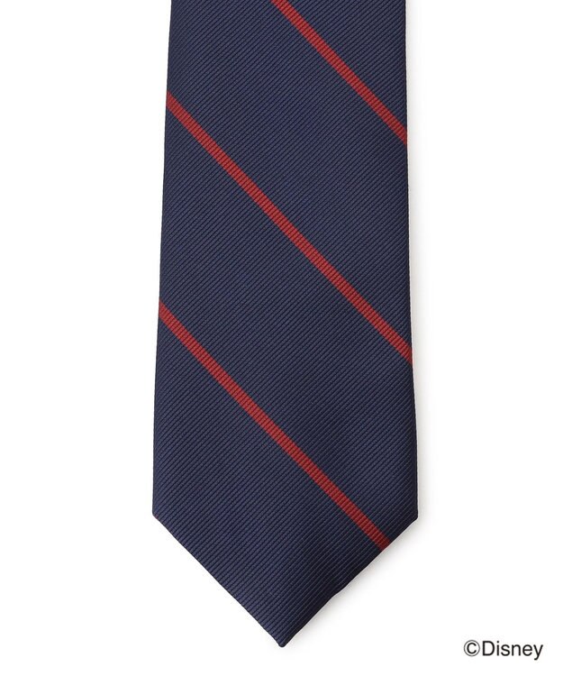 J.PRESS MEN 【DISNEY COLLECTION】シルクレップレジメンタル ネクタイ / ミッキーマウス ワイン系1