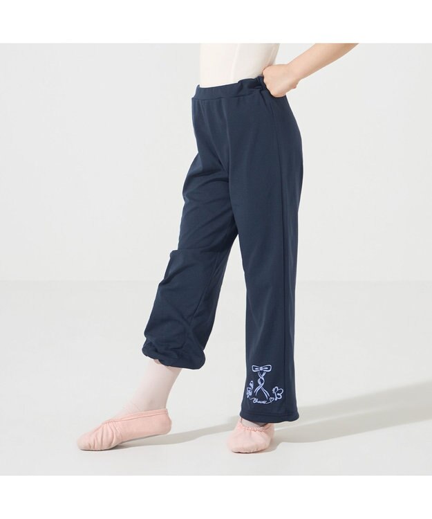 Chacott ウォームアップパンツ ネイビー