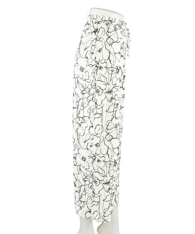 San-ai Resort（三愛水着楽園） ロングパンツセット　9M・11L　【Coral veil（コーラルヴェール）】 ブラック